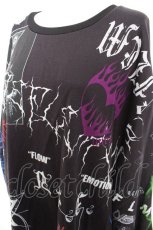 画像3: REFLEM / ランダムキャプチャーBIG PO/プルオーバースウェットシャツ F ブラック Y-26-09-13-019-PU-TO-SZ-ZY (3)