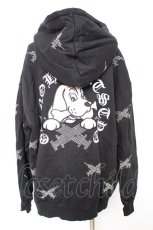 画像2: GALFY / ピカピカ注射器パーカー  黒 Y-26-09-13-020-PU-TO-SZ-ZY (2)