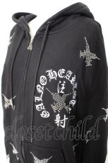 画像3: GALFY / ピカピカ注射器パーカー  黒 Y-26-09-13-020-PU-TO-SZ-ZY (3)