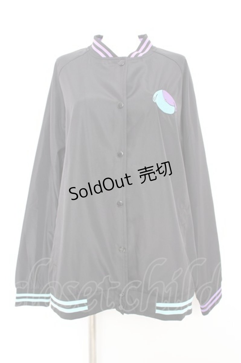 画像1: NieR Clothing / ONE君ワッペンブルソン F 黒 Y-26-09-13-023-PU-JA-SZ-ZY (1)