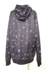 画像2: NieR Clothing / TYPOGRAPHY ZIP PARKA F 黒 Y-26-09-13-027-PU-TO-SZ-ZY (2)