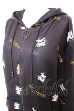画像3: NieR Clothing / BOCCHI ZIP OUTER F 黒 Y-26-09-13-028-PU-TO-SZ-ZY (3)