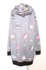 画像2: NieR Clothing / 2WAY OFF-ShoulderZIP OUTER F MACARON/グレー Y-26-09-13-029-PU-TO-SZ-ZY (2)