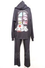 画像2: NieR Clothing / グル~ミ~×NIERコラボデザインSET-UP F 黒 Y-26-09-13-030-PU-JA-SZ-ZY (2)