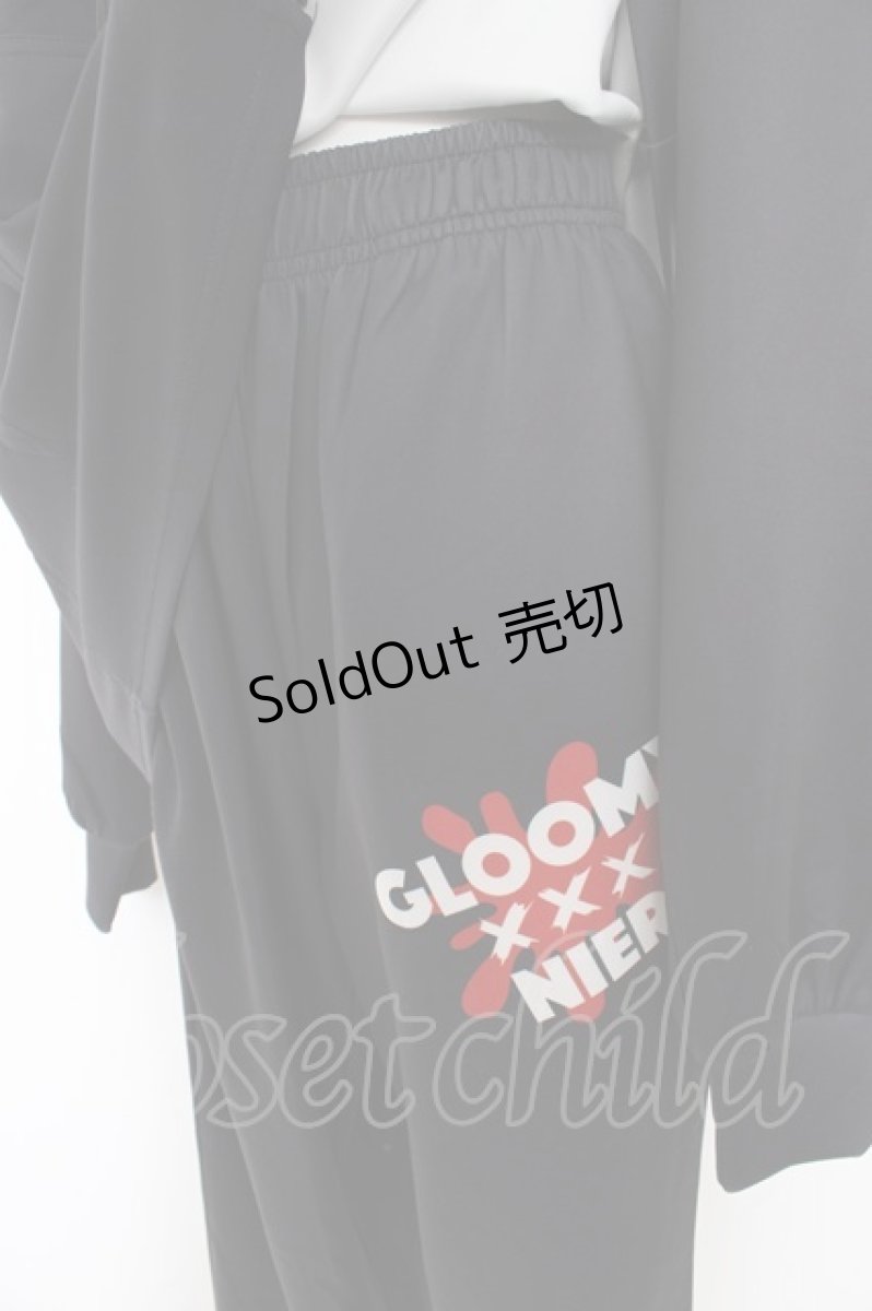 画像4: NieR Clothing / グル~ミ~×NIERコラボデザインSET-UP F 黒 Y-26-09-13-030-PU-JA-SZ-ZS (4)