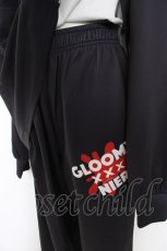 画像4: NieR Clothing / グル~ミ~×NIERコラボデザインSET-UP F 黒 Y-26-09-13-030-PU-JA-SZ-ZY (4)