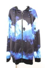画像1: NieR Clothing / GALAXY　ZIP PARKER F 青 Y-26-09-13-032-PU-TO-SZ-ZY (1)