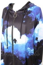 画像3: NieR Clothing / GALAXY　ZIP PARKER F 青 Y-26-09-13-032-PU-TO-SZ-ZY (3)