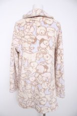 画像2: Franche Lippee / こどもべや柄ふかふかガウン  ラベンダー Y-26-09-14-052-LO-TO-SZ-ZY (2)