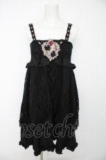画像1: axes femme / 起毛レース2WAYチュニック M 黒 Y-26-09-14-073-AX-OP-SZ-ZY (1)
