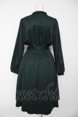 画像2: axes femme / フラワー刺繍連釦ワンピース F グリーン Y-26-09-14-083-AX-OP-SZ-ZY (2)