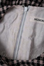 画像3: INGEBORG / チェッカーツイードワンピース  黒 Y-26-09-14-097-LO-OP-SZ-ZY (3)