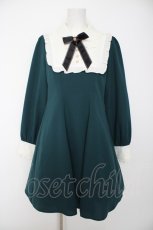 画像1: Amavel / スクエアヨーク切替ワンピース F グリーン Y-26-09-14-100-CA-OP-SZ-ZY (1)