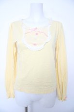 画像1: Nile Perch / TOYボタンヨークプルオーバー  イエロー Y-26-09-16-060-LO-TO-SZ-ZY (1)