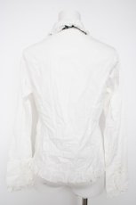 画像2: PEACE NOW / タイ付きブラウス  白 Y-26-09-16-080-PU-BL-SZ-ZY (2)