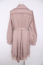画像2: axes femme / レーシートレンチコート L ベージュ Y-26-09-16-091-AX-CO-SZ-ZY (2)