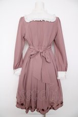 画像2: Amavel / Bon Bon Chocolatロングワンピース F ピンク Y-26-09-16-101-CA-OP-SZ-ZY (2)