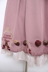 画像3: Amavel / Bon Bon Chocolatロングワンピース F ピンク Y-26-09-16-101-CA-OP-SZ-ZY (3)