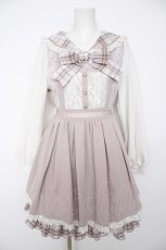 画像1: LIZ LISA / レースエプロン風カシュクールワンピース 0 ピンク Y-26-09-16-102-LO-OP-SZ-ZY (1)