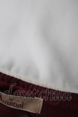 画像5: Amavel / Classical Confection チェックセーラーワンピース F ボルドー Y-26-09-16-103-CA-OP-SZ-ZY (5)