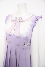 画像3: DearMyLove / ドッキングジャンスカ風ワンピース M ラベンダー Y-26-09-16-104-GO-OP-SZ-ZY (3)