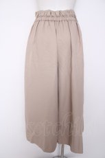 画像2: axes femme / スリットプリーツパンツ M ベージュ Y-26-09-16-124-AX-PA-SZ-ZY (2)