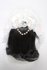 画像3: Triple fortune / レースローズボンネット  白 Y-26-09-16-029-EL-AC-SZ-ZY (3)