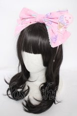 画像1: Angelic Pretty / MilkyPlanetカチューシャ  ピンク Y-26-09-16-034-AP-AC-SZ-ZY (1)
