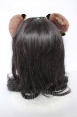 画像2: Angelic Pretty / おめかしBearくまみみクリップ  黒 Y-26-09-16-037-AP-AC-SZ-ZY (2)