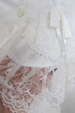 画像6: metamorphose / ラッセルレースブラウス  白 Y-26-09-17-035-ME-BL-SZ-ZY (6)