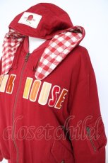 画像3: PINK HOUSE / アップルブロッサム刺繍ゼッケンブルゾン F 赤 Y-26-09-17-056-LO-JA-SZ-ZY (3)