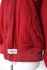 画像4: PINK HOUSE / アップルブロッサム刺繍ゼッケンブルゾン F 赤 Y-26-09-17-056-LO-JA-SZ-ZY (4)