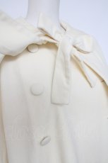 画像4: metamorphose / 別珍ケープ付マント(2005)  アイボリー Y-26-09-17-058-ME-CO-SZ-ZY (4)