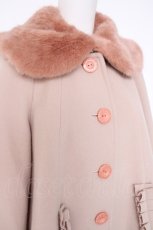画像3: Leur Getter / タックトリミングショートコート M ピンクベージュ Y-26-09-17-059-LU-CO-SZ-ZY (3)