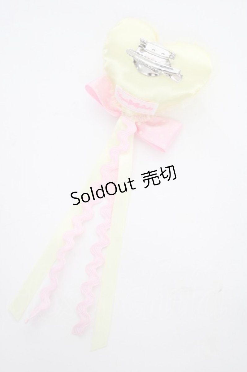画像2: Angelic Pretty / Heart Balloonクリップブローチ  イエロー Y-26-09-17-009-AP-AC-SZ-ZY (2)