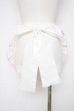 画像2: Chalmiere / マイメロディ／エプロン F 白×ピンク Y-26-09-17-061-AX-SK-SZ-ZY (2)