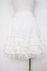 画像3: metamorphose / フリルレーススカート(2002)  白 Y-26-09-17-062-ME-SK-SZ-ZY (3)