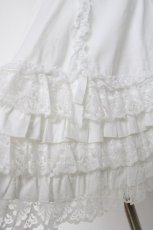 画像4: metamorphose / フリルレーススカート(2002)  白 Y-26-09-17-062-ME-SK-SZ-ZY (4)