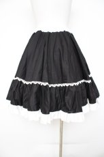 画像2: HEENIE HEENIE / 愛野えり×《by heenie heenie》コラボ/Whip Frill Skirt  黒 Y-26-09-17-064-LO-SK-SZ-ZY (2)