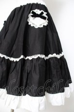 画像3: HEENIE HEENIE / 愛野えり×《by heenie heenie》コラボ/Whip Frill Skirt  黒 Y-26-09-17-064-LO-SK-SZ-ZY (3)