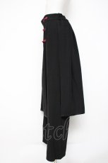 画像4: axes femme / レイヤード風パンツ F 黒 Y-26-09-17-068-AX-PA-SZ-ZY (4)