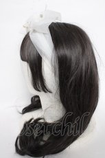 画像2: Angelic Pretty / Partyリボンヘアバンド  白 Y-26-09-17-017-AP-AC-SZ-ZY (2)