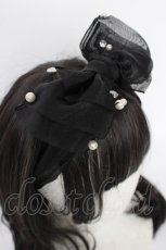 画像3: Angelic Pretty / Partyリボンヘアバンド  黒 Y-26-09-17-018-AP-AC-SZ-ZY (3)