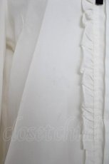 画像4: axes femme POETIQUE / 巻き薔薇デザインフリルブラウス M 生成り Y-26-09-17-021-AX-BL-SZ-ZY (4)