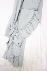 画像5: Favorite / カーテンレイヤードのクラシカルミントグリーンワンピース M ミントグリーン Y-26-09-18-051-LO-OP-SZ-ZY (5)
