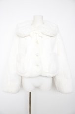 画像1: Angelic Pretty / Ladyファーショートコート  白 Y-26-09-18-059-AP-CO-SZ-ZY (1)