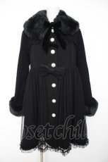 画像1: Angelic Pretty / Babydollコート  黒 Y-26-09-18-060-AP-CO-SZ-ZY (1)