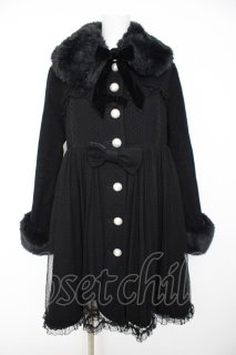 Angelic Pretty / Babydollコート 黒 Y-26-09-18-060-AP-CO-SZ-ZY
