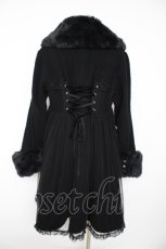 画像2: Angelic Pretty / Babydollコート  黒 Y-26-09-18-060-AP-CO-SZ-ZY (2)