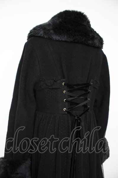 Angelic Pretty / Babydollコート 黒 Y-26-09-18-060-AP-CO-SZ-ZY